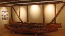 Лодки из Соловецкого музея-заповедника